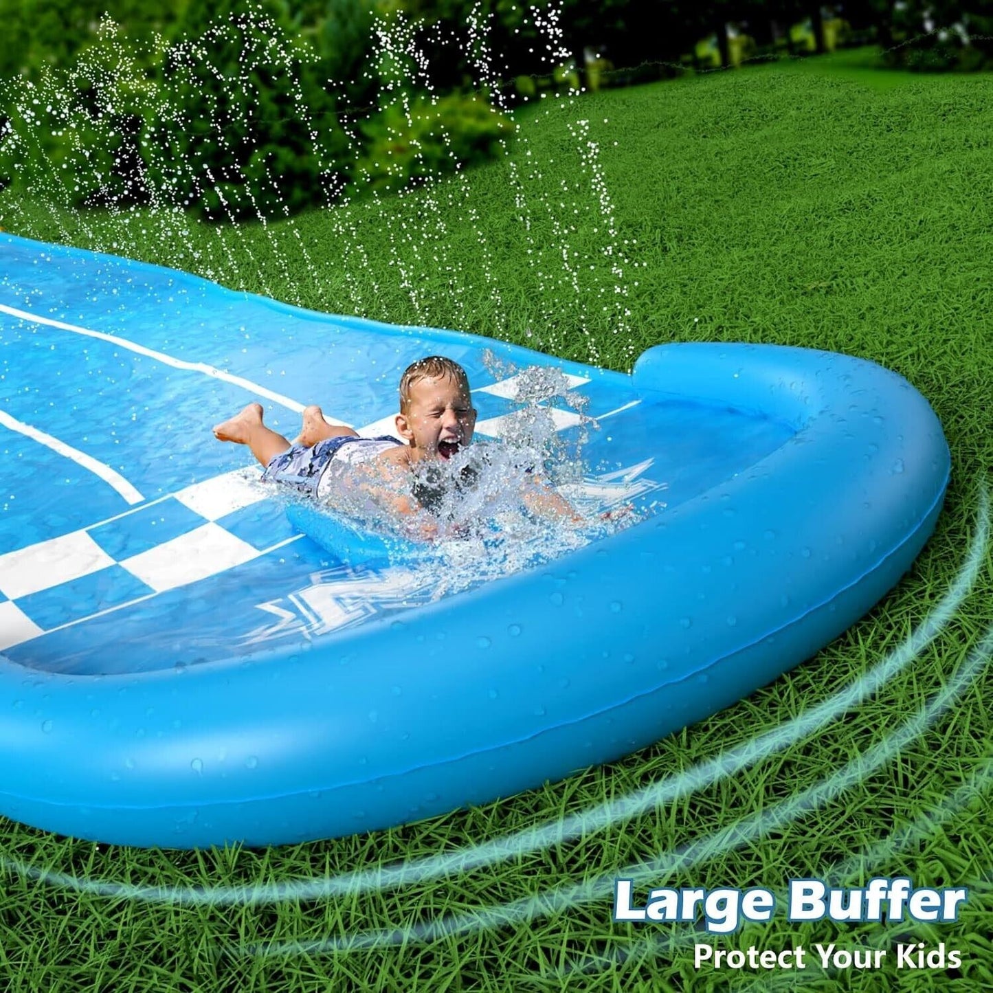  - Water Slide Slip Toy Slide for Kids...