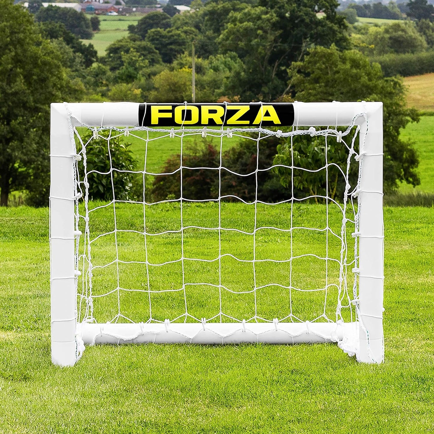 Forza Soccer Goal [5 Sizes] | Ultimate PVC Home Backyard Soccer Goal | Soccer Nets for Backyard | Portable Soccer Goals & Soccer Goal Nets