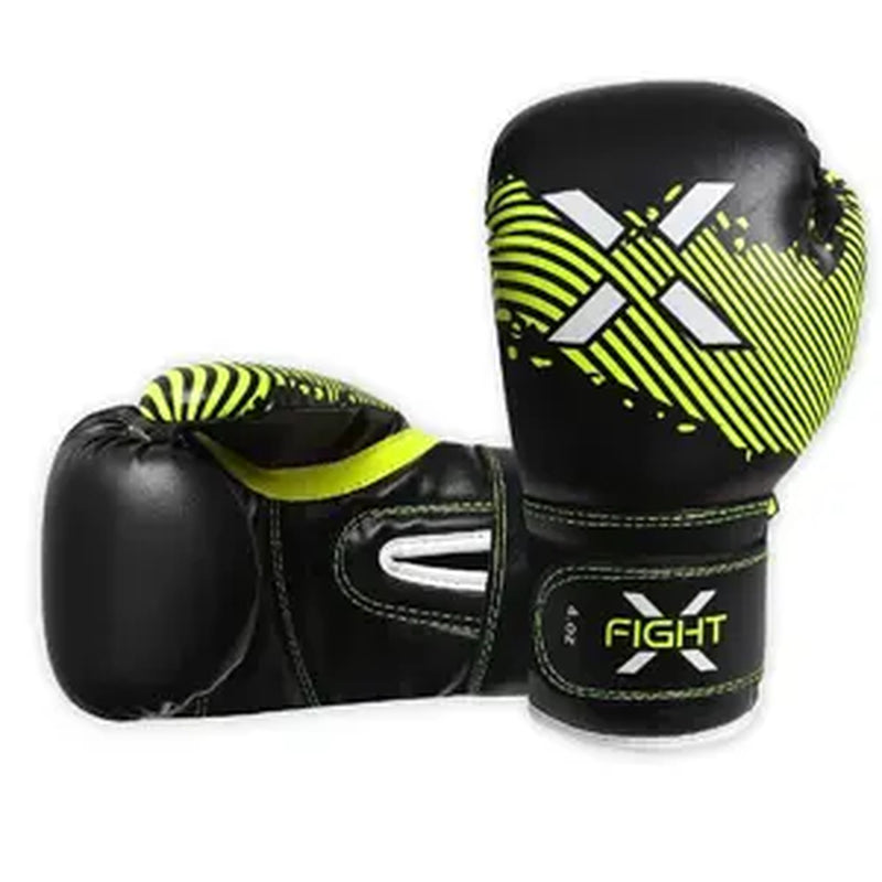 Fightx Boxing Gloves for Kids & Children - Kick Boxing, Muay Thai and MMA - Beginners Heavy Bag Gloves for Heavy Boxing Punching Bag - 4 and 6 Oz